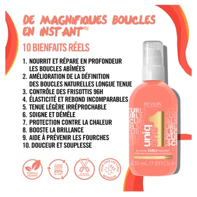 Revlon Professional UniqOne Soin Tout-En-Un pour les Boucles 230 ml