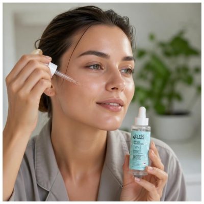 MKL Green Nature Niacinamid Serum Til Perfektionering af Hudtone & Anti-Pletter 30 ml