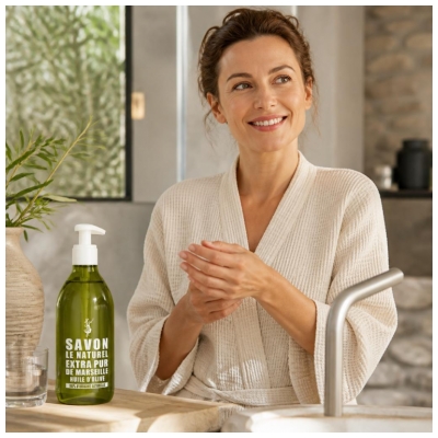 Le Naturel Extra Pur de Marseille Sæbe med Olivenolie 500 ml