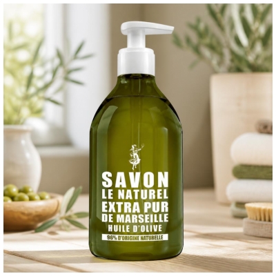 Săpun Le Naturel Extra Pur de Marseille cu Ulei de Măsline 500 ml