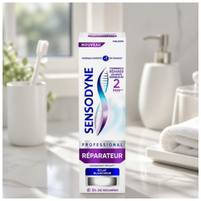 Sensodyne Professional Repair Zahnpasta Strahlende Weiße 75 ml