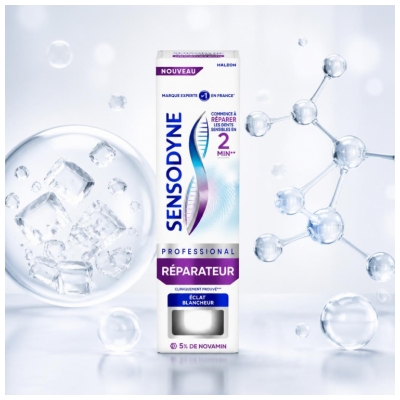 Sensodyne Professional Réparateur Dentifrice Éclat Blancheur 75 ml