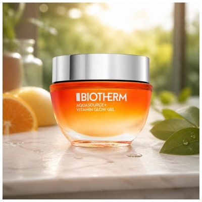 Biotherm Aquasource + Återfuktande och Lystergivande Gel 48H 50 ml