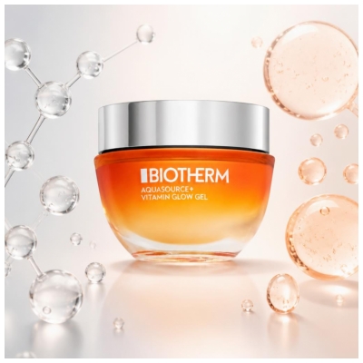 Biotherm Aquasource + Återfuktande och Lystergivande Gel 48H 50 ml