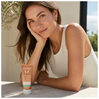 Vichy Capital Soleil BB Émulsion Toucher Sec Teintée SPF50 50 ml