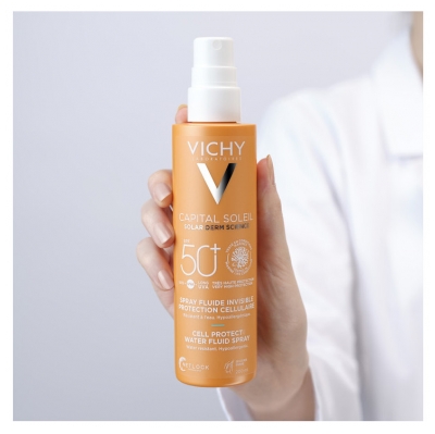Vichy Capital Soleil Spray Fluide Invisible SPF50+ 200 ml