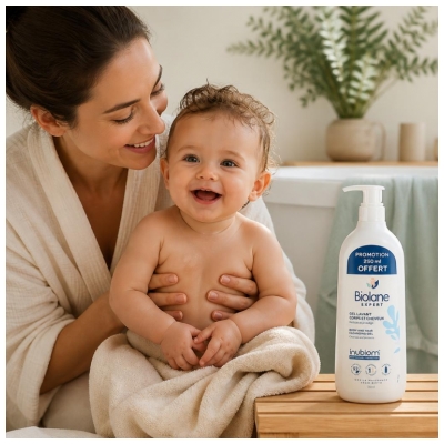 Biolane Expert Hair and Body Wash 500 ml + 250 ml Gratis