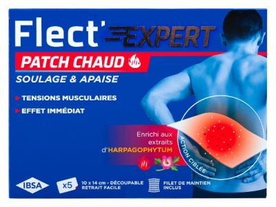 IBSA Parches Calientes Flect'Expert 5 Piezas