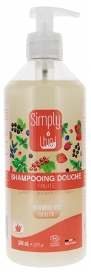 Simply Bio Ovocný Bio Sprchový Šampon 500 ml