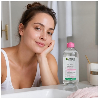 Garnier SkinActive Micelarna voda Vse v 1 za Občutljivo Kožo 400 ml