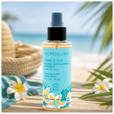 „Berdoues“ apsauginis purškalas plaukams „Monoï & Tiaré“ 100 ml