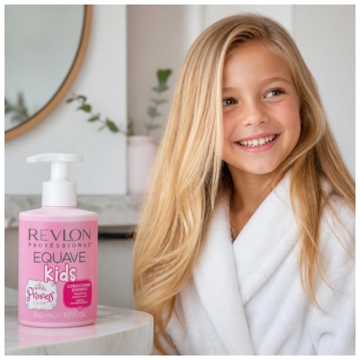 Revlon ProfessionalEquave Kids Princess Look Champú Acondicionador Fresa 300 ml