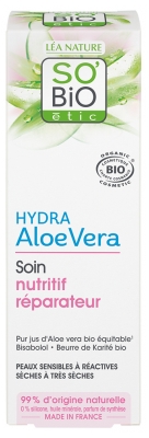 Léa Nature SO BIO étic Hydra Aloe Vera Soin Nutritif Réparateur Bio 50 ml