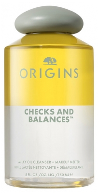 Origins Checks and Balances Huile Lactée Nettoyante et Démaquillante 150 ml