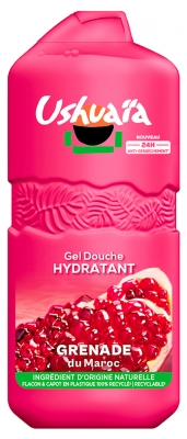 Ushuaïa Hydraterende Douchegel Granaatappel uit Marokko 490 ml