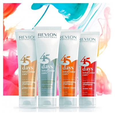 Șampon Balsam Revlon Professional 45 Days Revlonissimo pentru Păr Blond Auriu 275 ml