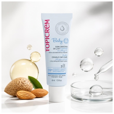Topicrem Baby Hitra nega za mlečne krastice 40 ml