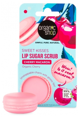 Organic Shop Exfoliante de Azúcar Labios de Cereza 10 ml