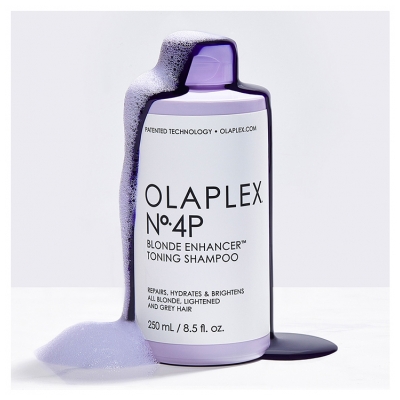 Olaplex Nro 4P Blonde Enhancer Keltaisuutta poistava shampoo 250 ml