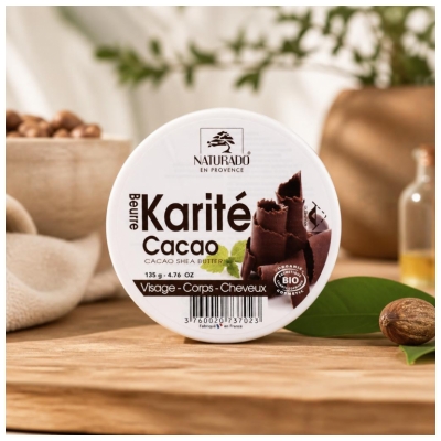 Naturado en Provence Økologisk Sheasmør Kakao 135 g