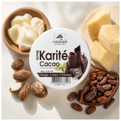 Naturado en Provence Økologisk Sheasmør Kakao 135 g