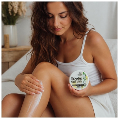 Naturado en Provence Bio Šī sviests Kokosriekstu Monoi 135 g