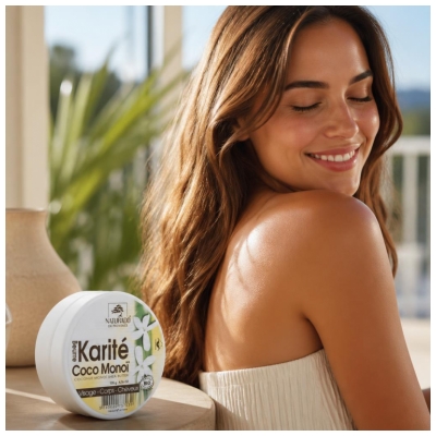 Unt de Karité Coco Monoï Bio Naturado en Provence 135 g