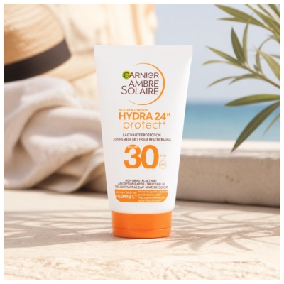 Garnier Ambre Solaire Hydra 24H Protect Leite FPS30 50 ml
