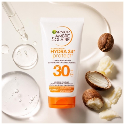 Garnier Ambre Solaire Hydra 24H Protect Leite FPS30 50 ml