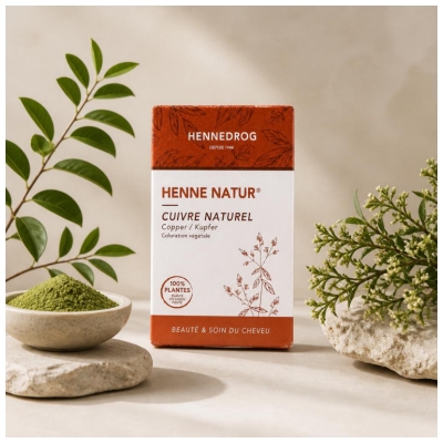 Hennedrog Henné Nature Cuivre Naturel 90 g