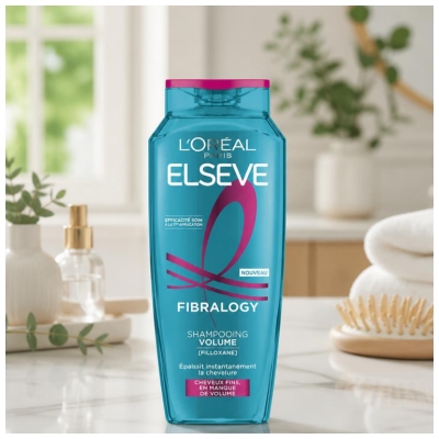 L'Oréal Paris Elseve Șampon Fibralogy Volume 300 ml