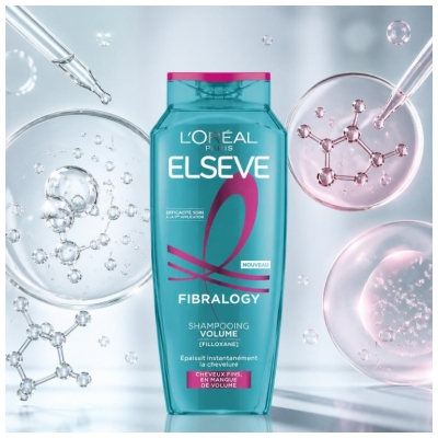 L'Oréal Paris Elseve Șampon Fibralogy Volume 300 ml