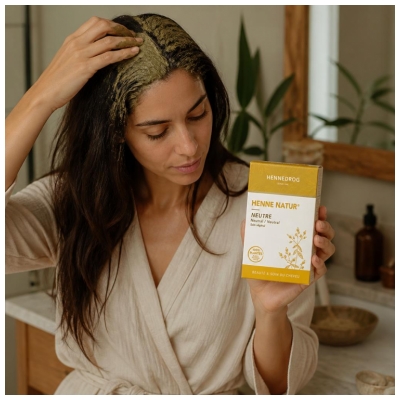 Hennedrog Neutral Naturlig Henna 90 g
