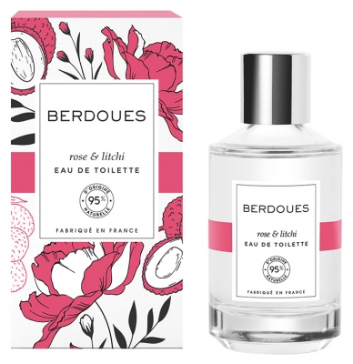 Apa de Toaletă Berdoues Trandafir & Litchi 100 ml