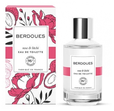Berdoues Eau de Toilette Rose & Litchi 100 ml