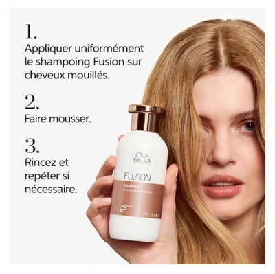 Wella Shampooing Réparation Intense Fusion Wella 500ml
