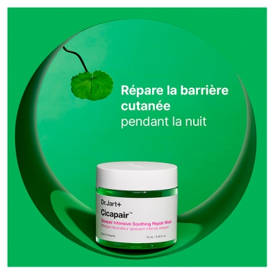 Dr. Jart+ Cicapair Masque Nuit Réparateur et Apaisant Intense 75 ml