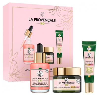 Set La Provençale Bio Trandafir Activator de Luminozitate