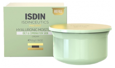 Isdin Ceutics Hyaluronvocht Voorkomen Vette en Gecombineerde Huid Navulling 50 g