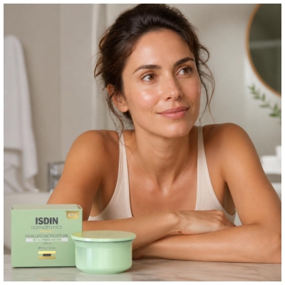 Isdin Isdinceutics Prevent Hyaluronic Moisture Peaux Grasses et Mixtes Recharge 50 g