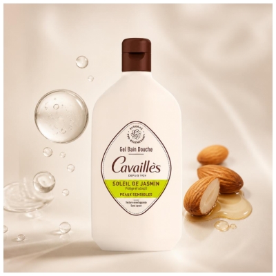 Cavaillès Dušas želeja Jutīgai ādai Jasmin Saule 400 ml