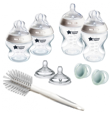Set de pornire Tommee Tippee Natural Start pentru nou-născuți 0 - 3 Luni +