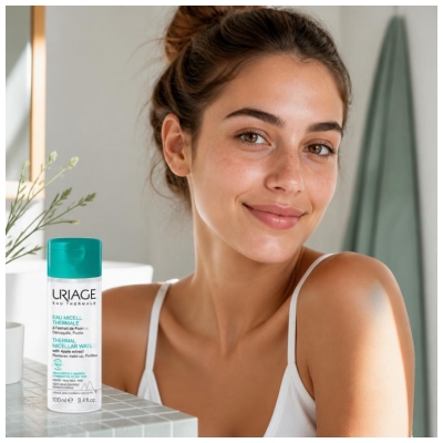 Uriage Eau Micellaire Thermale Peaux Mixtes à Grasses 100 ml