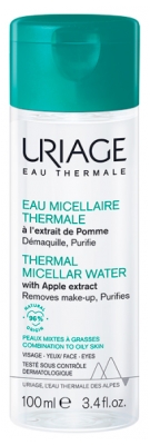 Uriage Eau Micellaire Thermale Peaux Mixtes à Grasses 100 ml