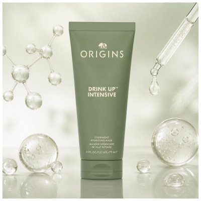 Masca Hidratantă Intensivă de Noapte Origins Drink Up Intensive 75 ml