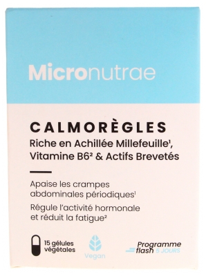 Micronutrae Calmorègles 15 Vegetabiliska Kapslar