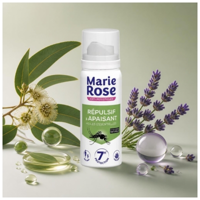 Marie Rose Uodų repelentas su Eteriniais Aliejais 100 ml