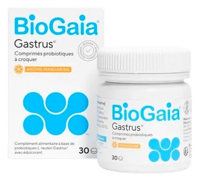 BioGaia Gastrus Compresse Probiotiche Masticabili 30 Compresse