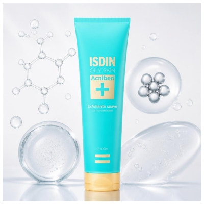Isdin Acniben + Delikatny żel Złuszczający 100 ml