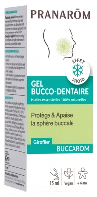 Pranarôm Buccarom Gel Buccal Hygiène Bucco-Dentaire 15 ml
